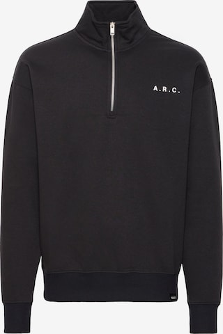 !Solid - Sudadera 'HANN' en negro: frente