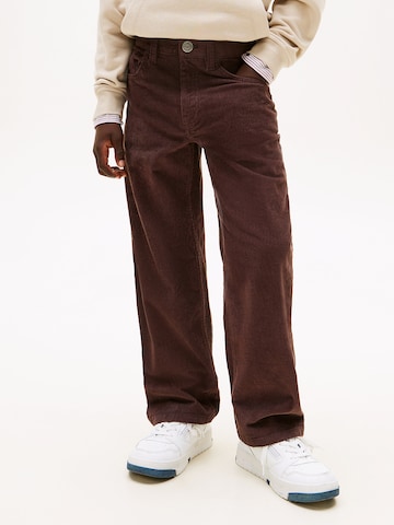 TOMMY HILFIGER Loosefit Hose in Braun