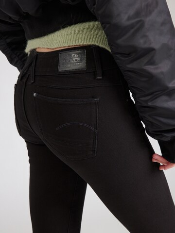 G-STAR Skinny Jeans in Schwarz
