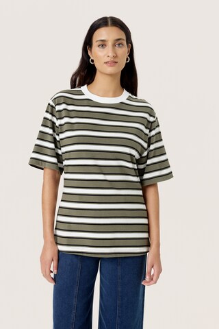 SOAKED IN LUXURY Shirt 'Neo Coreen' in Green: front
