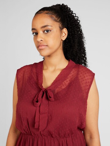 ABOUT YOU Curvy Jurk 'Renate' in Rood