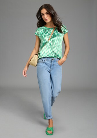 LAURA SCOTT Blouse in Green