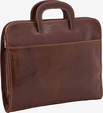 Viola Castellani Document bag in Brown: front