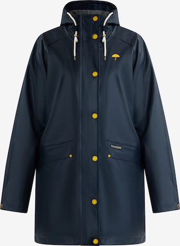 Schmuddelwedda Raincoat in Blue: front