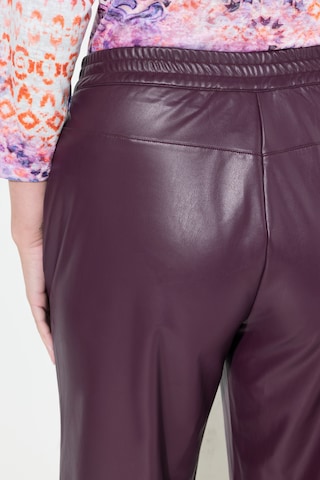 Wide Leg Pantalon chino MIAMODA en violet