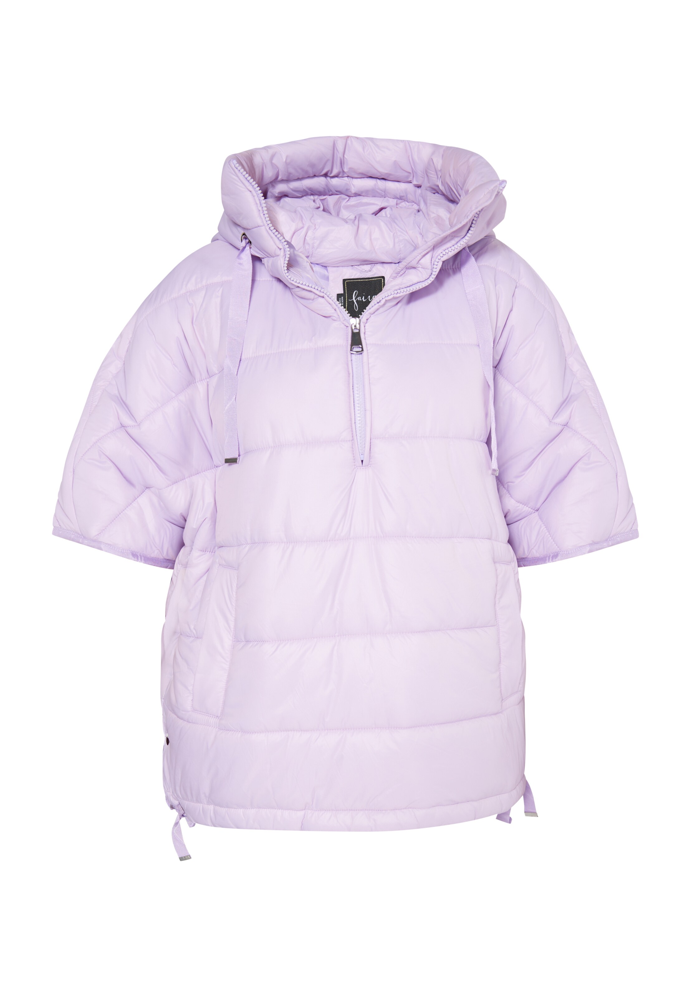 faina Демисезонная куртка в Лиловый: спереди