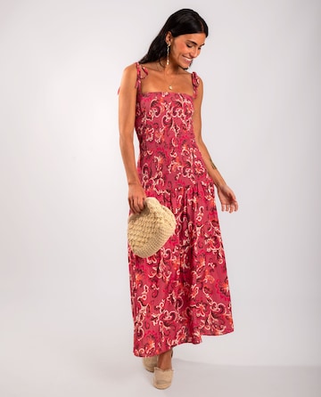 THE-ARE - Vestido en rojo