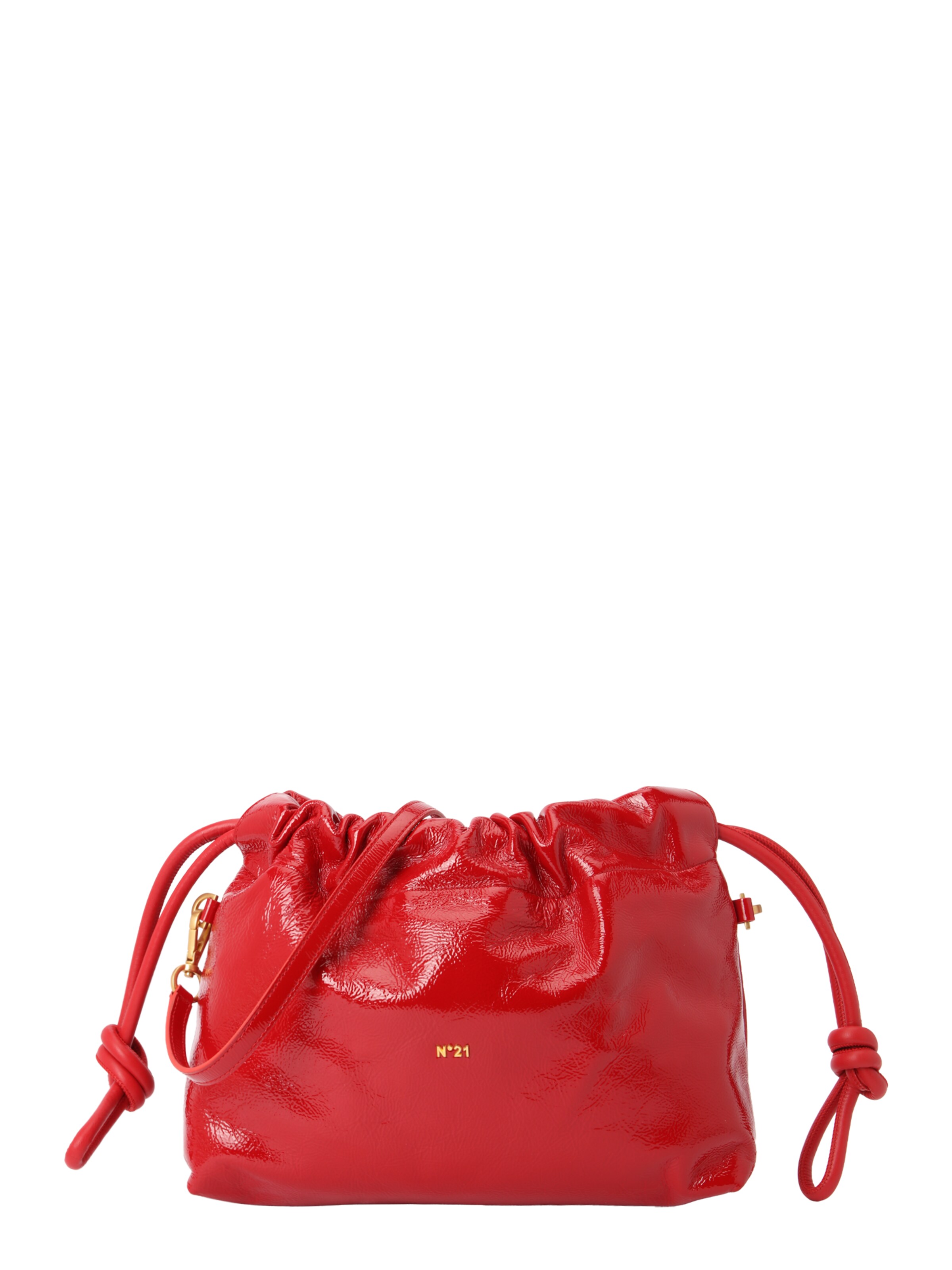 N°21 Beuteltasche in Rot: Vorderseite