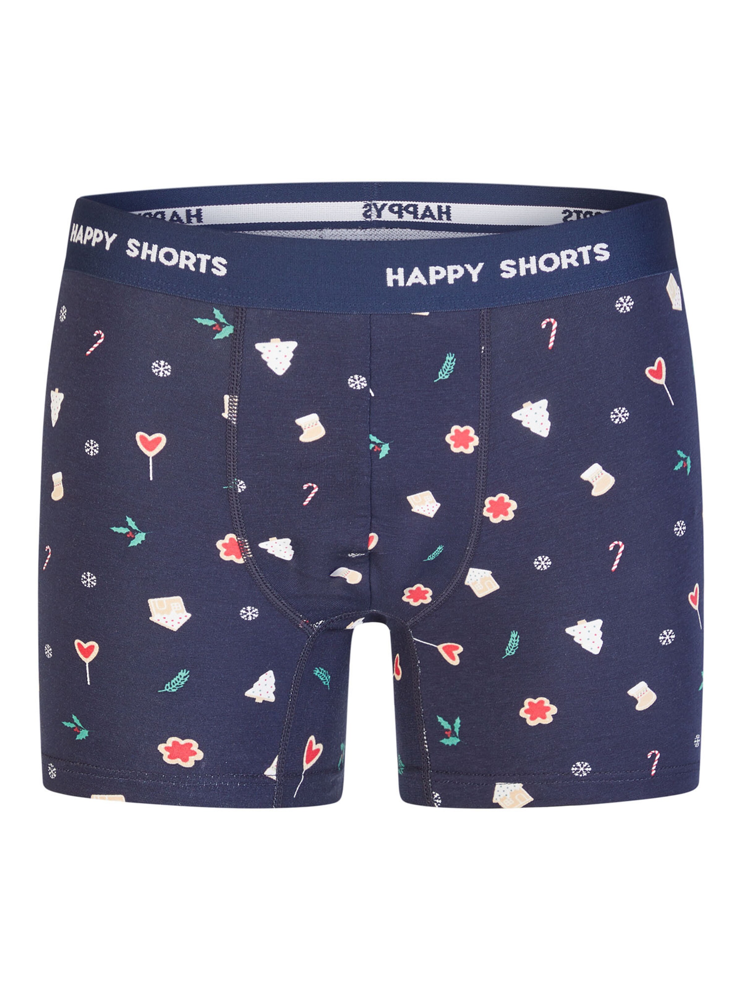 Happy Shorts Boxer shorts 'Christmas' in Blue