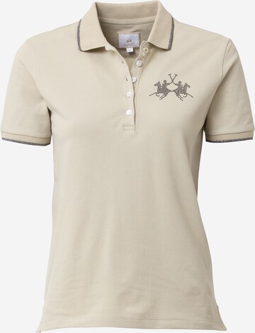 La Martina Shirt in Beige: front