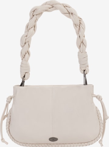 DreiMaster Vintage Shoulder Bag in White: front