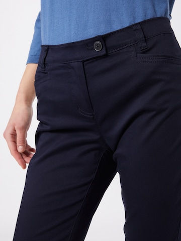 Marc O'Polo Slim fit Pants 'Laxa' in Blue