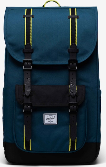 Herschel Rucksack 'Little America™' in dunkelblau / kiwi / schwarz, Produktansicht