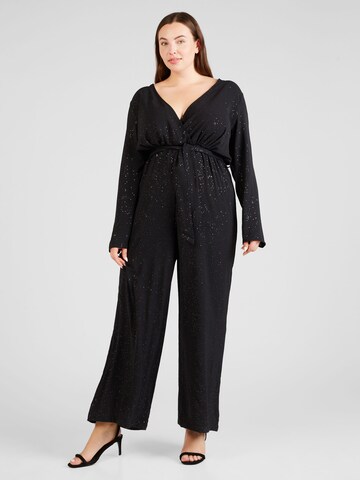 ONLY Carmakoma Jumpsuit 'Josee' in Black: front