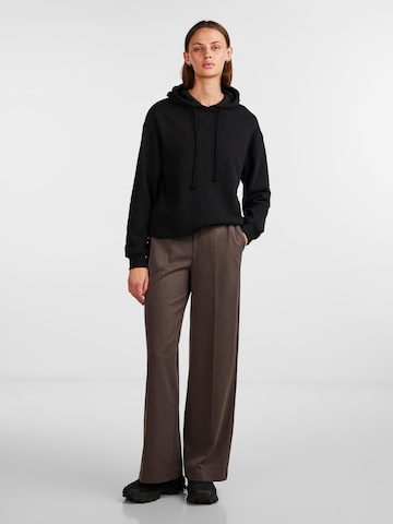 PIECES Loose fit Pleated Pants 'Camil' in Brown