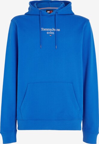 Sweat-shirt Tommy Jeans en bleu : devant