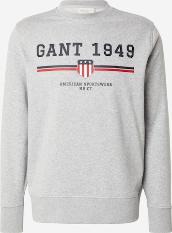 GANT Collegepaita värissä harmaa: etupuoli