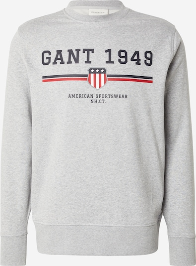 GANT Collegepaita värissä vaaleanharmaa / punainen / musta / valkoinen, Tuotenäkymä