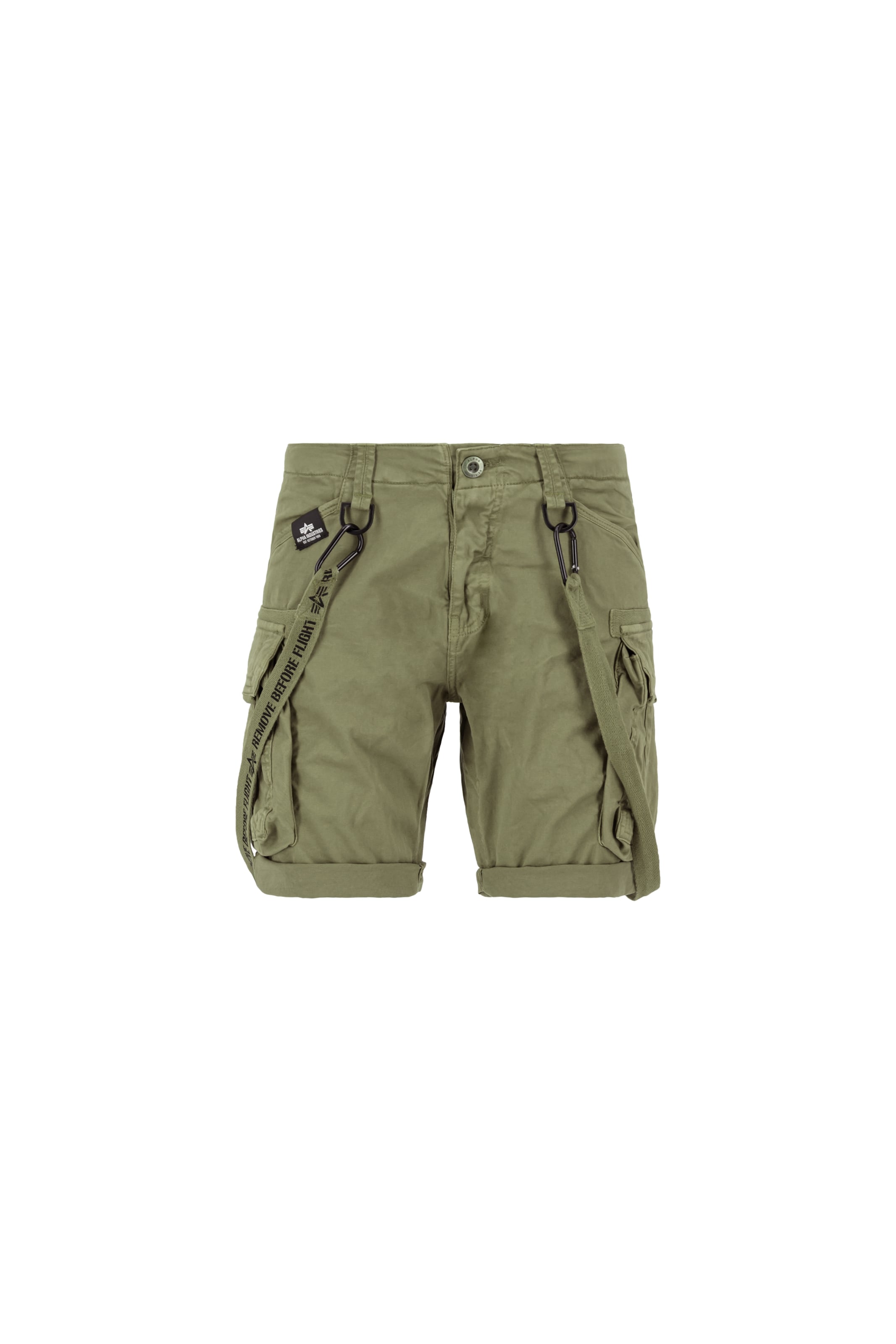 ALPHA INDUSTRIES Cargohose in Grün: Vorderseite
