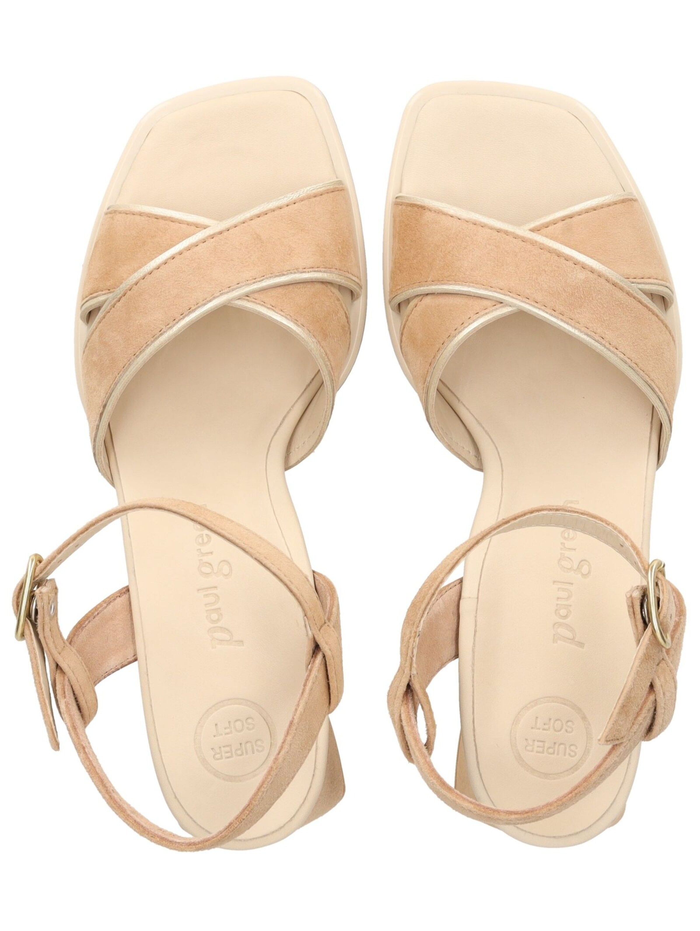 Paul Green Sandale in Braun