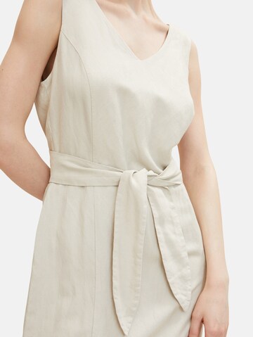 TOM TAILOR Dress in Beige