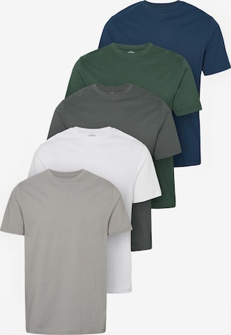 Denim Project - Ajuste regular Camisa ' DPM 5 PACK ' en beige: frente