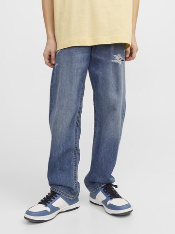 Jack & Jones Junior Loosefit Jeans 'Chris' i blå: forside