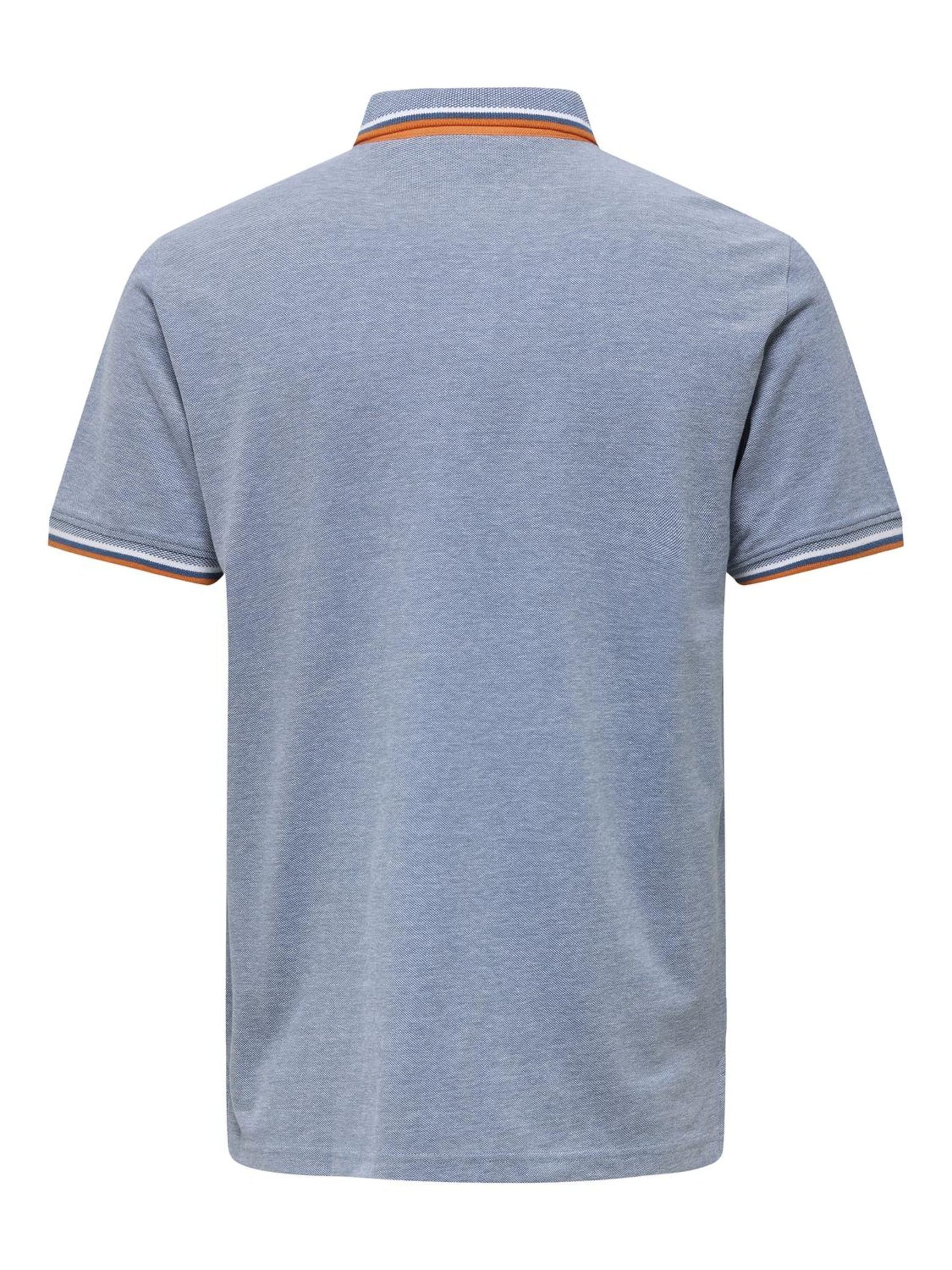 Only & Sons Särk 'Fletcher', värv sinine