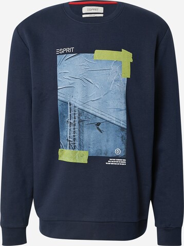 ESPRIT Sweatshirt in Blau: predná strana