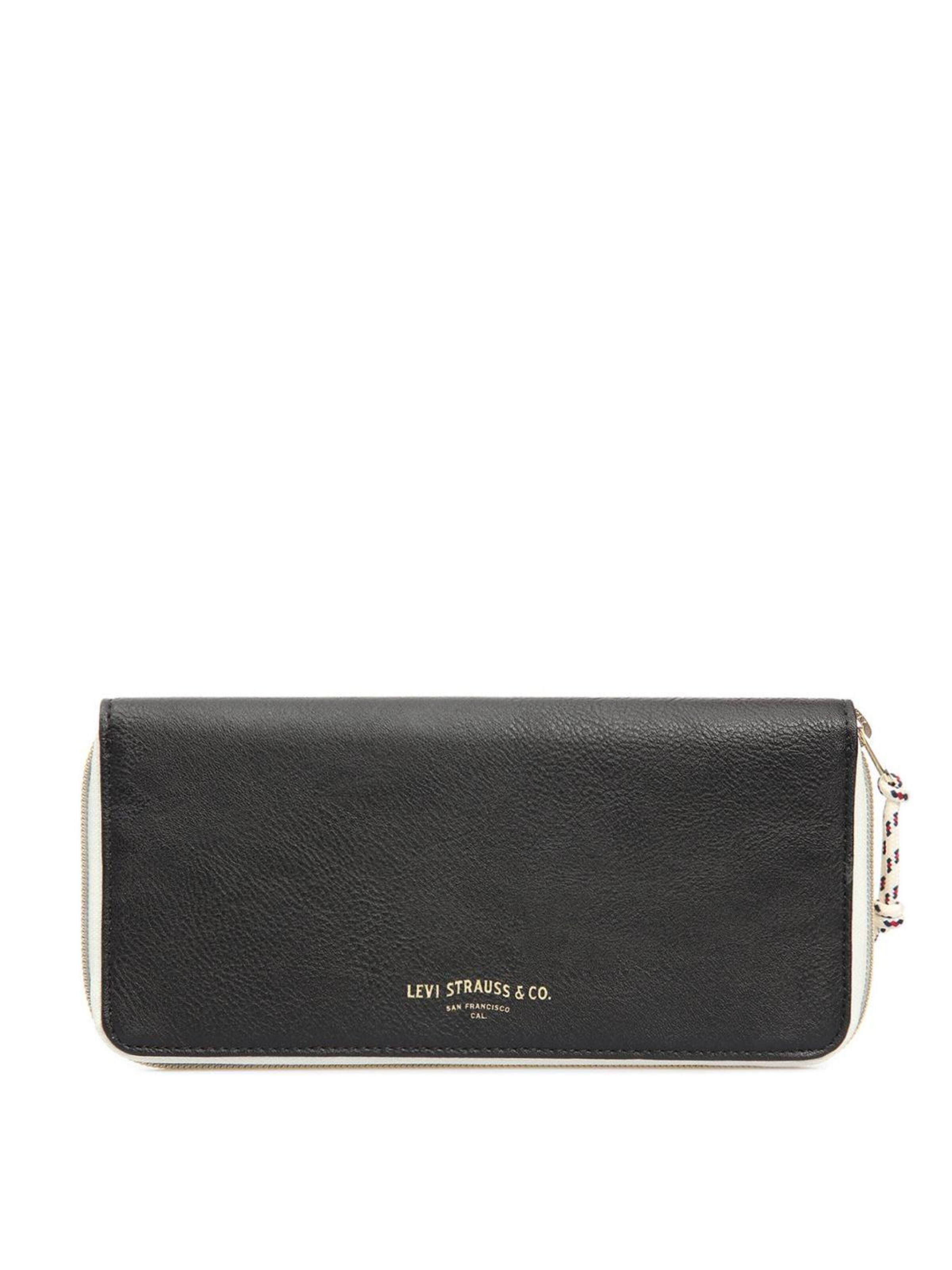 LEVI'S ® Wallet in Black: front