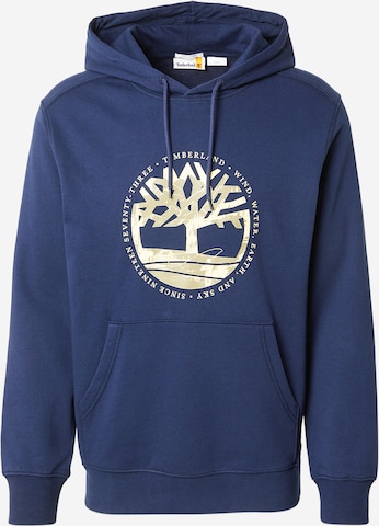 Sweat-shirt TIMBERLAND en bleu : devant