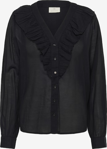 Chemisier Kaffe en noir : devant