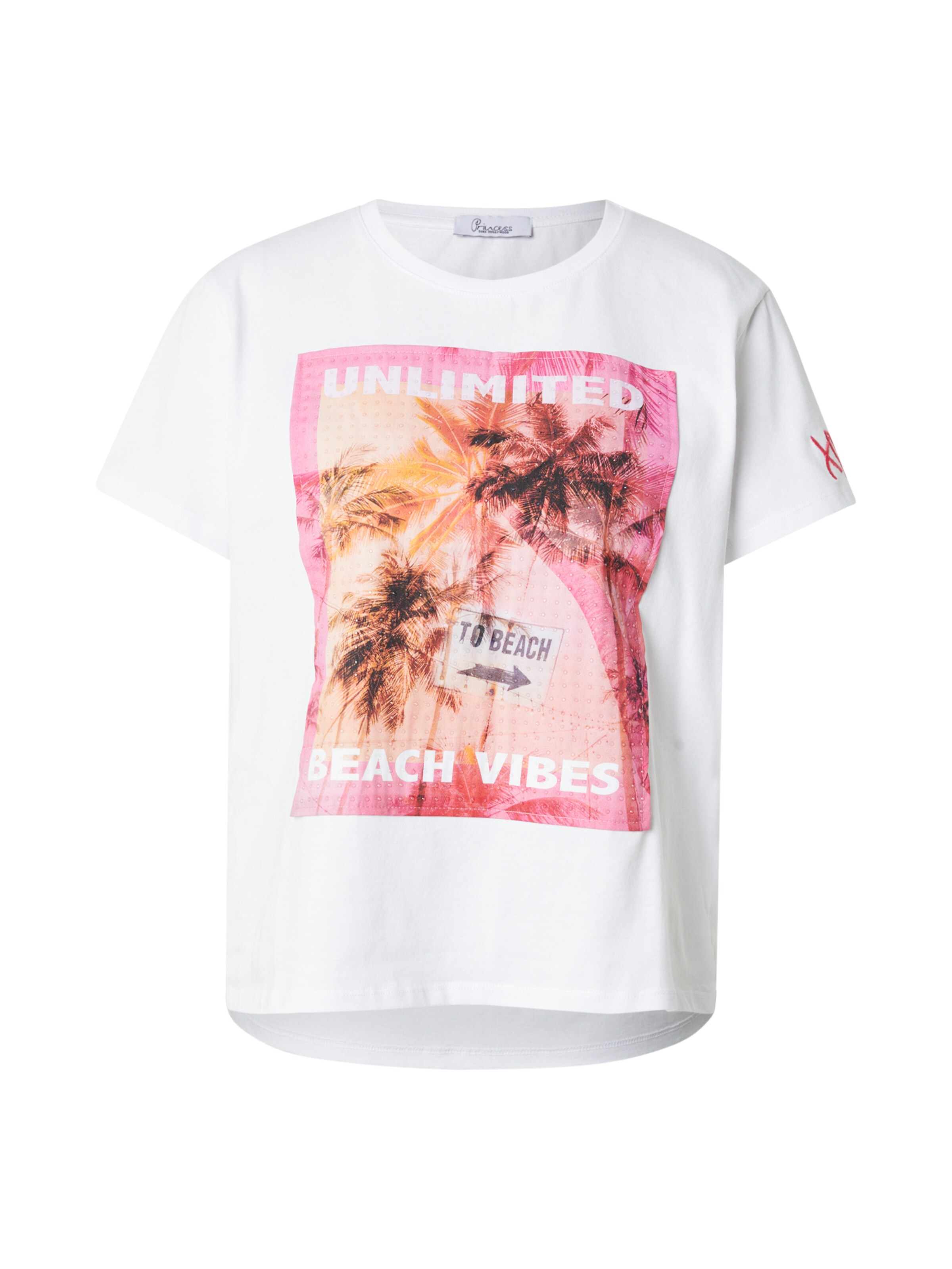 PRINCESS GOES HOLLYWOOD Μπλουζάκι σε λευκό: μπροστά