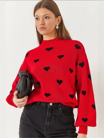 Bianco Lucci - Pullover em vermelho