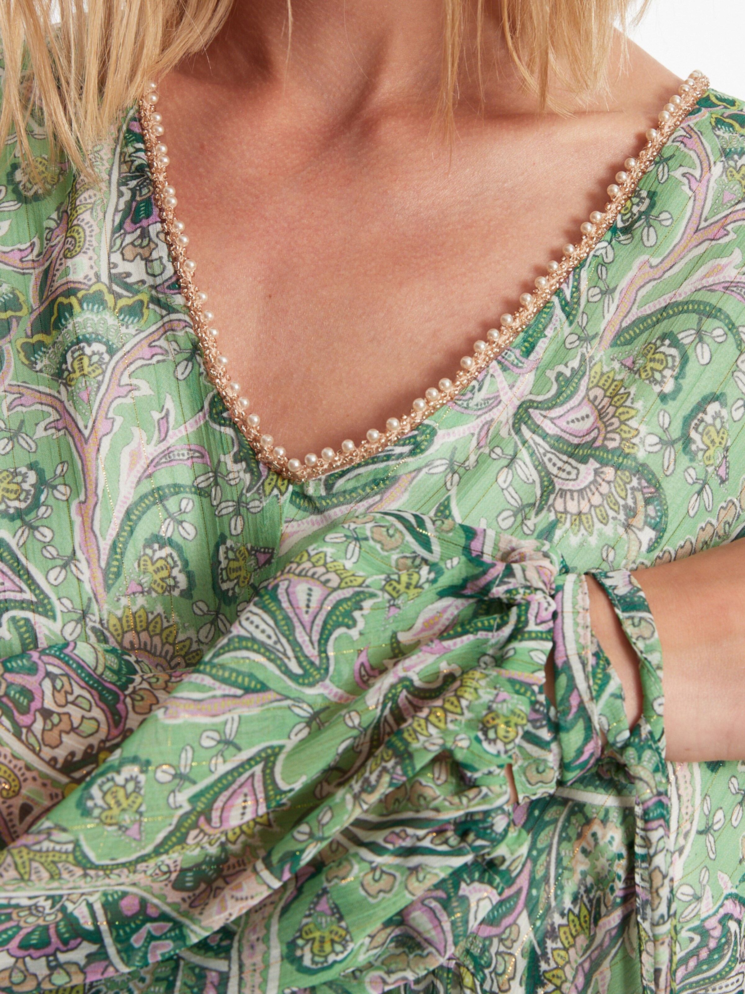 Ana Alcazar Maxikleid 'Zesani' in Grün