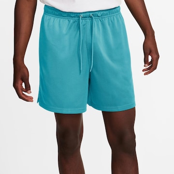 Nike Sportswear Regular Hose 'Club Flow' in Blau: predná strana