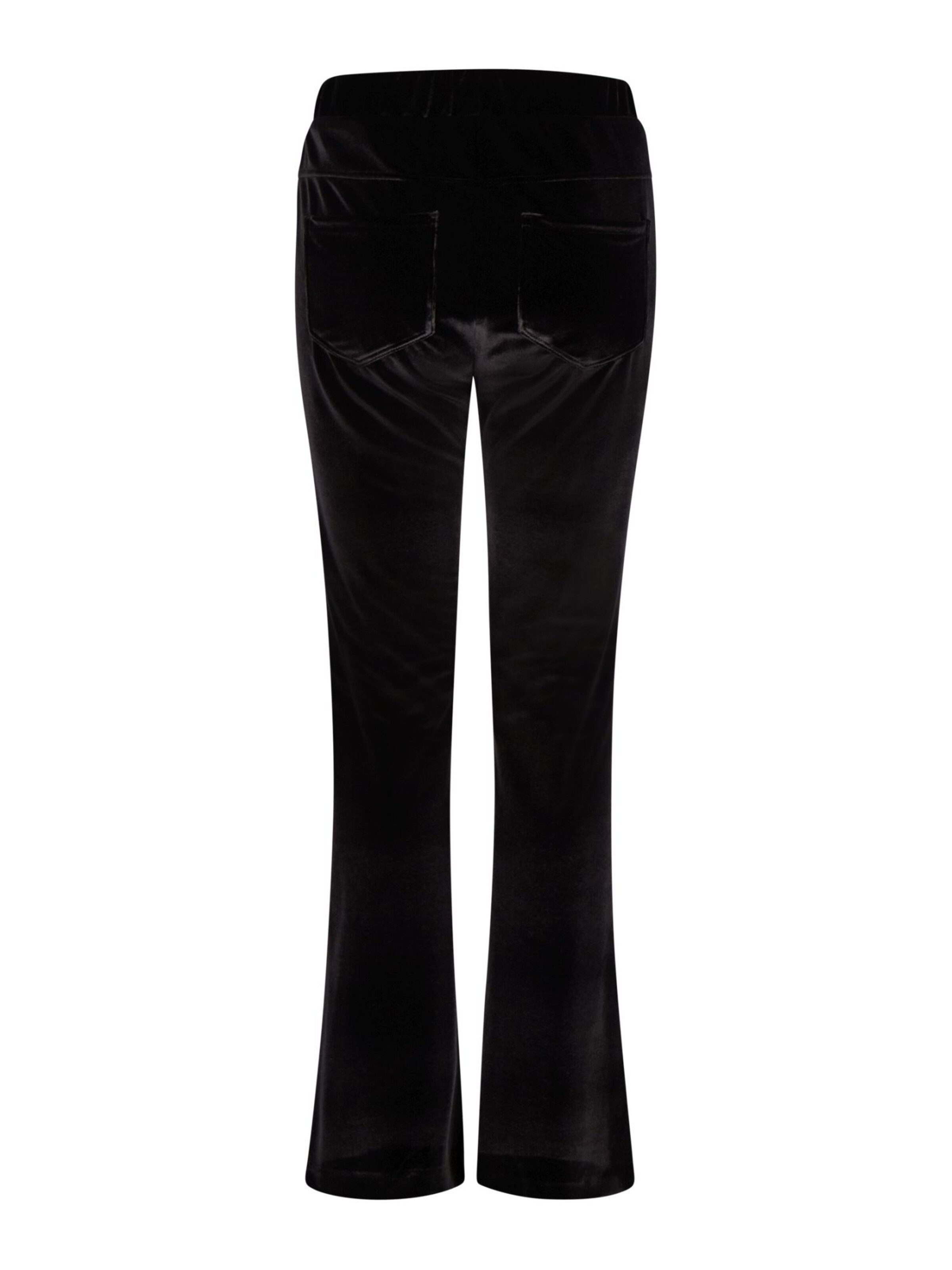 MARC AUREL Flared Pants in Black