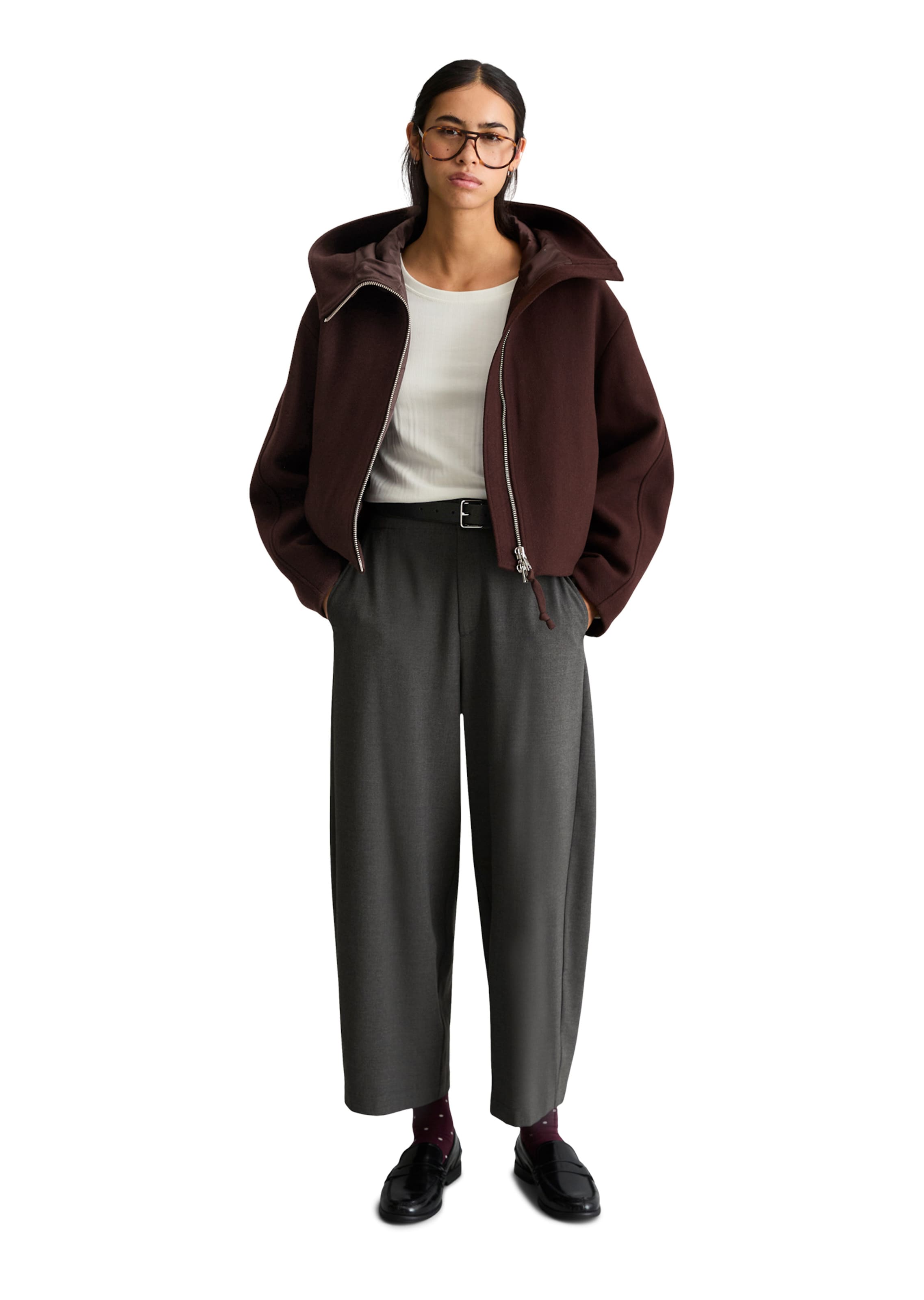 Marc O'Polo DENIM Jacke in Braun