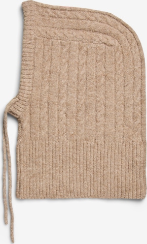 PIECES Muts 'NAMBI' in Beige: voorkant