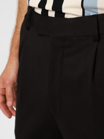 JOOP! Slim fit Pleat-Front Pants 'Bird' in Black