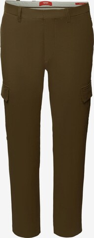 Pantalon cargo ESPRIT en vert : devant