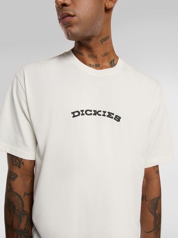 DICKIES Tričko – bílá