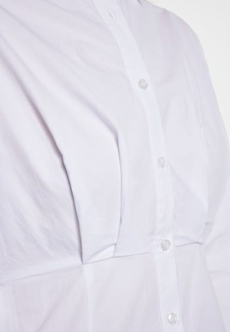 Robe-chemise DreiMaster Klassik en blanc