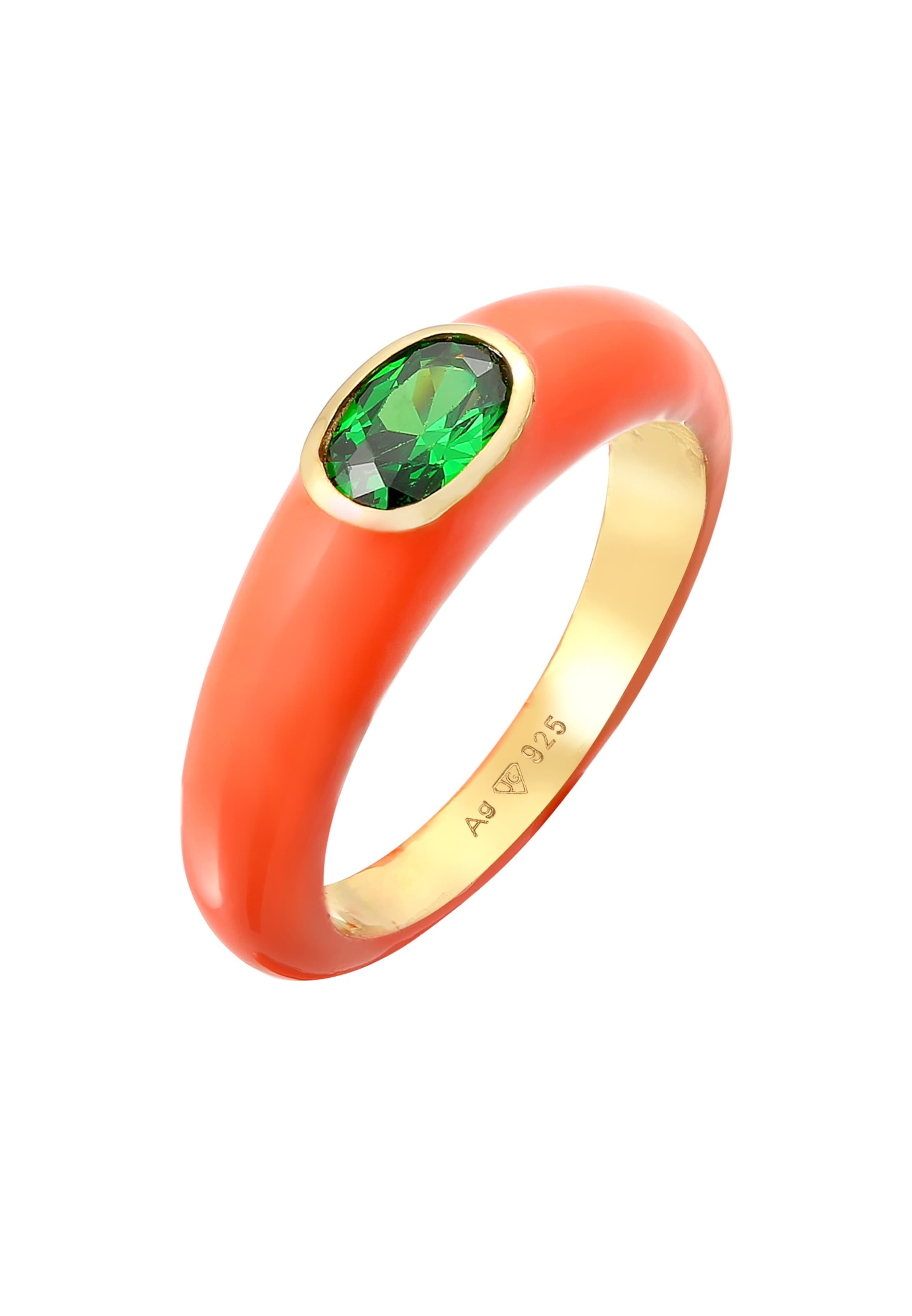 Frauen Schmuck ELLI Ring in Orange - XG94846 Frauen Schmuck ELLI Ring in Orange - XG94846