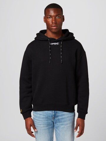 About You x Cyberkongz Sweatshirt 'Ben' in Zwart