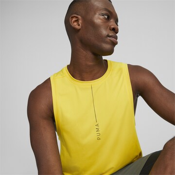 PUMA Performance shirt in Yellow