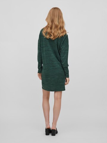 VILA Knitted dress 'Freja' in Green