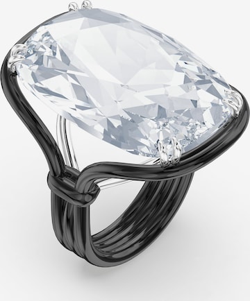 Swarovski Ring in Schwarz: predná strana