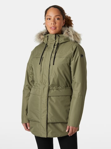 Veste outdoor 'COASTAL' HELLY HANSEN en vert : devant