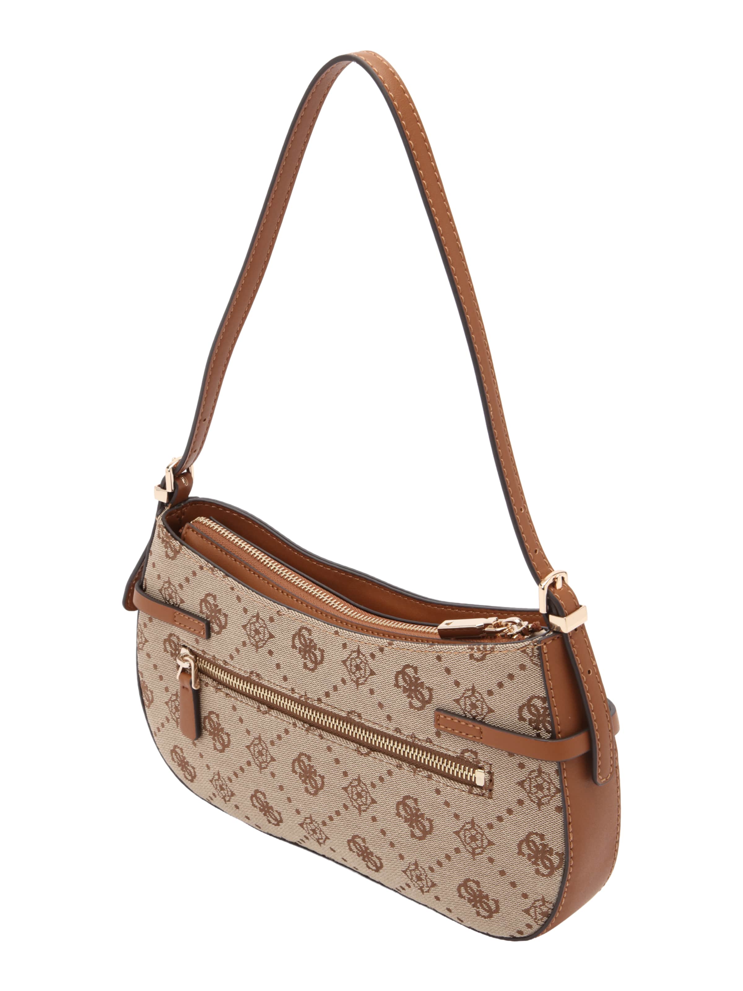 GUESS Taška přes rameno 'MELINDA' – hnědá